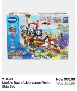 Myer V-TECH Marble Rush Adventures Pirate Ship Set offer