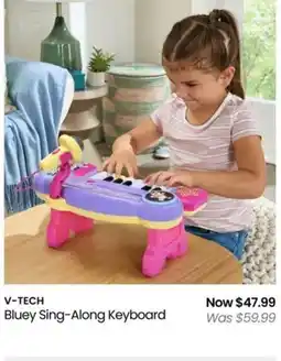 Myer V-TECH Bluey Sing-Along Keyboard offer