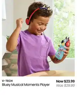 Myer V-TECH Bluey Musical Moments Player offer