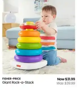 Myer FISHER-PRICE Giant Rock-a-Stack offer