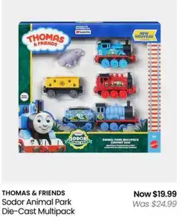 Myer Thomas & Friends Sodor Animal Park Die-Cast Multipack offer
