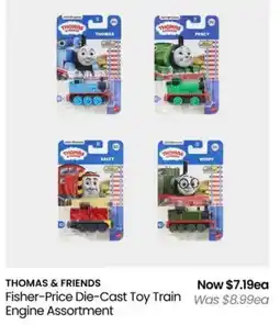 Myer Thomas & Friends Fisher-Price Die-Cast Toy Train Engine offer