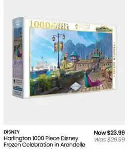 Myer DISNEY Harlington 1000 Piece Disney Frozen Celebration in Arendelle offer