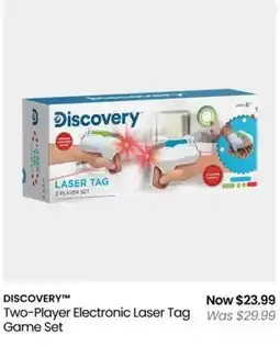 Myer DISCOVERY Two-Player Electronic Laser Tag Game Set offer