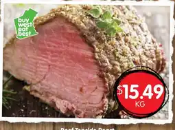 Spudshed Beef Topside Roast offer