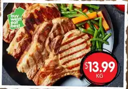 Spudshed Grilled Pork Chops offer