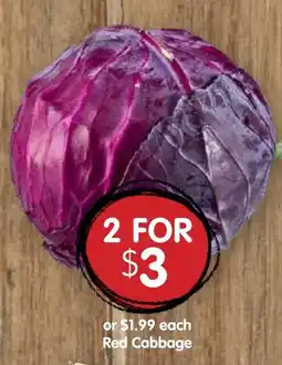 Spudshed Red Cabbage offer