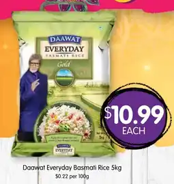 Spudshed Daawat Everyday Basmati Rice offer