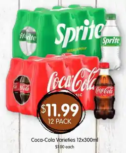 Spudshed Coca-Cola Varieties offer