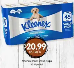 Spudshed Kleenex Toilet Tissue offer