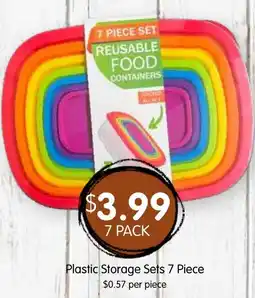 Spudshed Reusable Food Containers offer