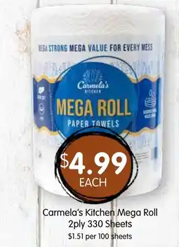 Spudshed Carmela's Kitchen Mega Roll offer