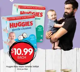 Spudshed Huggies Baby Wipes Varieties offer