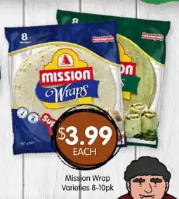 Spudshed Mission Wrap Varieties offer