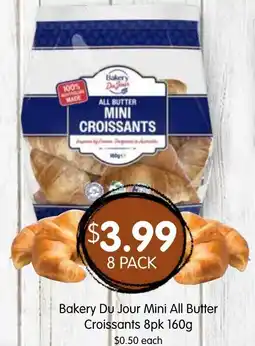 Spudshed Bakery Du Jour Mini All Butter Croissants offer