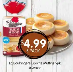 Spudshed La Boulangerie Brioche Muffins offer