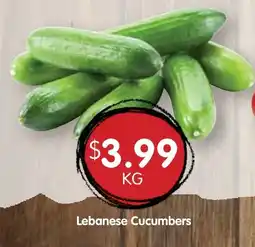 Spudshed Lebanese Cucumbers offer