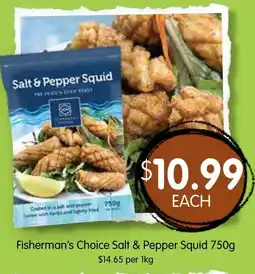 Spudshed Fisherman's Choice Salt & Pepper Squid offer