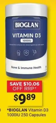 Cincotta Chemist Bioglan Vitamin D3 offer