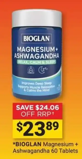 Bioglan Magnesium + Ashwagandha