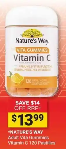 Cincotta Chemist Nature's Way Adult Vita Gummies Vitamin C offer