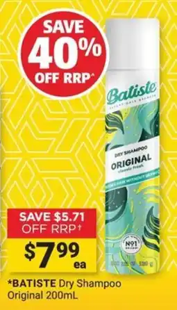 Cincotta Chemist Batiste Dry Shampoo Original offer