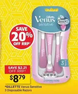 Cincotta Chemist Gillette Venus Sensitive offer