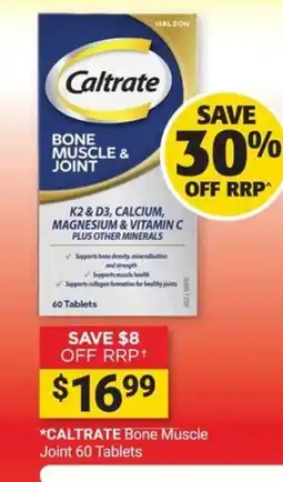 Cincotta Chemist Caltrate Bone Muscle Joint offer