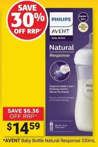 AVENT Baby Bottle Natural Response