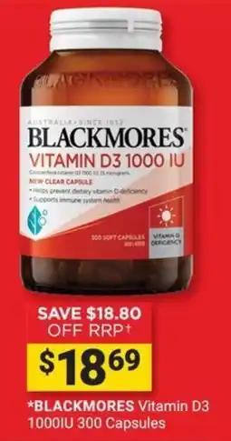 Cincotta Chemist Blackmores Vitamin D3 1000IU offer