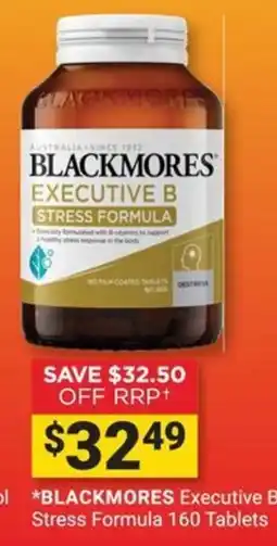 Cincotta Chemist Blackmores Executive B Stress Formula offer