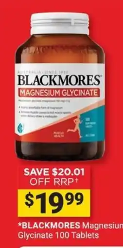 Cincotta Chemist Blackmores Magnesium Glycinate offer