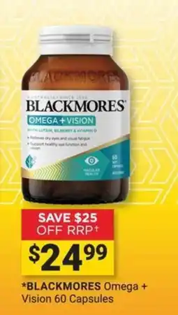 Cincotta Chemist Blackmores Omega + Vision offer