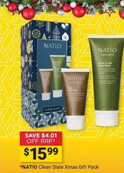 Cincotta Chemist Natio Clean Slate Xmas Gift Pack offer