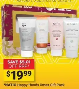 Cincotta Chemist Natio Happy Hands Xmas Gift Pack offer