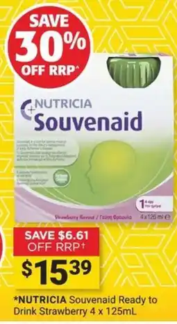 Cincotta Chemist Nutricia Souvenaid Ready to Drink Strawberry offer