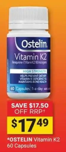 Cincotta Chemist Ostelin Vitamin K2 offer
