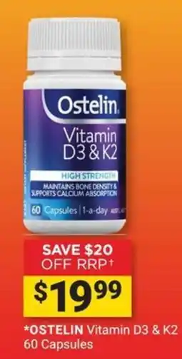 Cincotta Chemist Ostelin Vitamin D3 & K2 offer