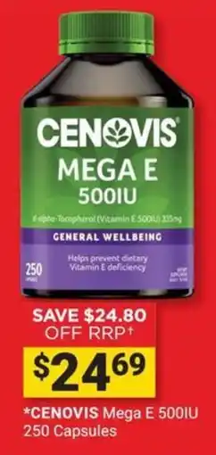 Cincotta Chemist Cenovis Mega E 500IU offer