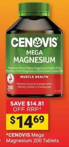 Cincotta Chemist Cenovis Mega Magnesium offer
