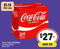 IGA Coca-Cola Classic offer