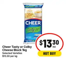 IGA Cheer Tasty Cheese Block offer