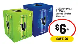 IGA V Energy Drink offer