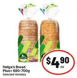 IGA Helga's Bread Plus+ Selected Varieties offer