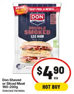 IGA Don Double Smoked Leg Ham offer