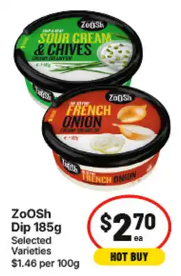IGA ZoOSh Dip offer