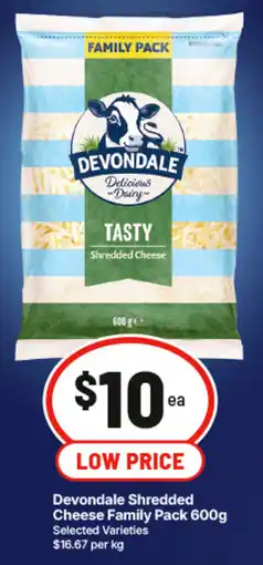 IGA Devondale Shredded Cheese Family Pack offer
