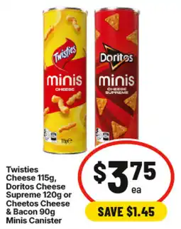 IGA Twisties Cheese Minis offer
