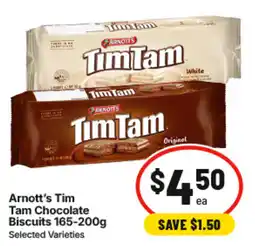 IGA Arnott's Tim Tam Chocolate Biscuits offer