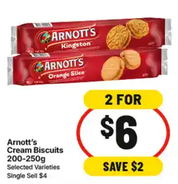 IGA Arnott's Cream Biscuits offer